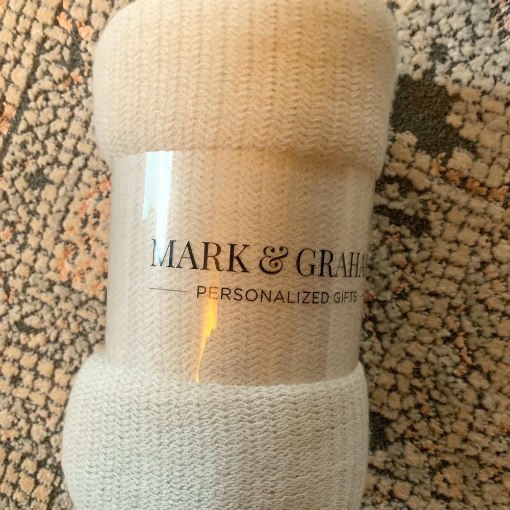 Mark & Graham Throw blanket